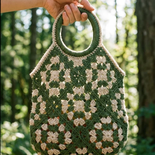 Handmade crochet home decoration